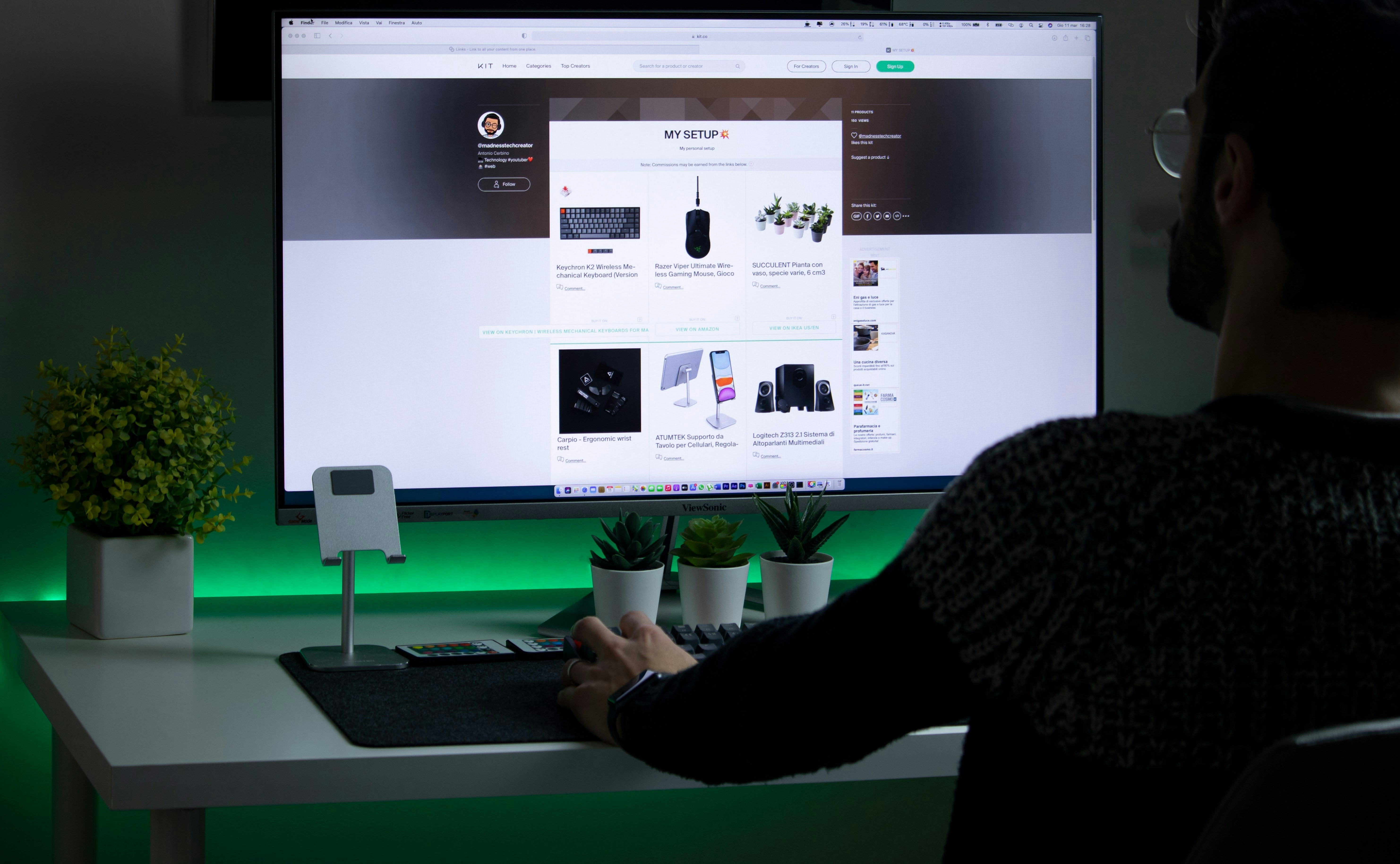 Web design in action